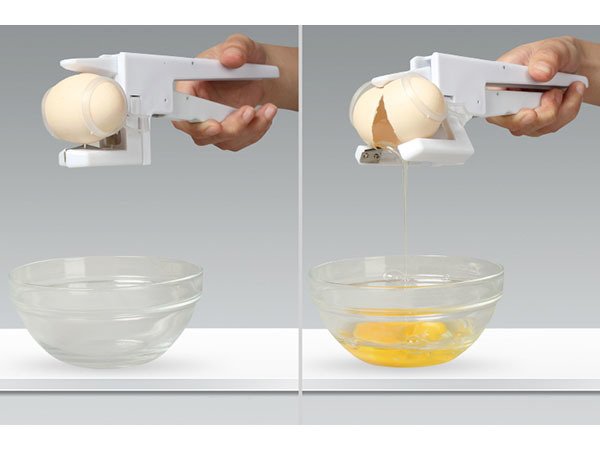 Разбивач на яйца Сепаратор за яйчен жълтък