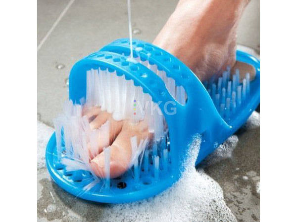 Четка за почистване на краката с пемза за чехли за душ