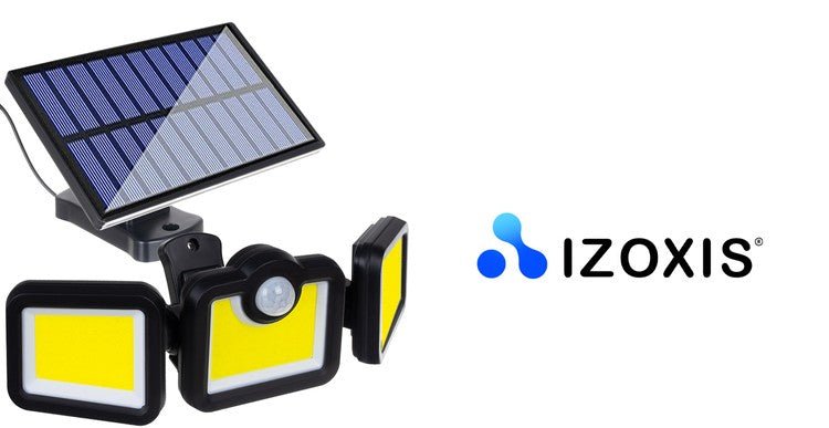 171 LED соларна лампа с външен панел Izoxis - ELIARD.BG