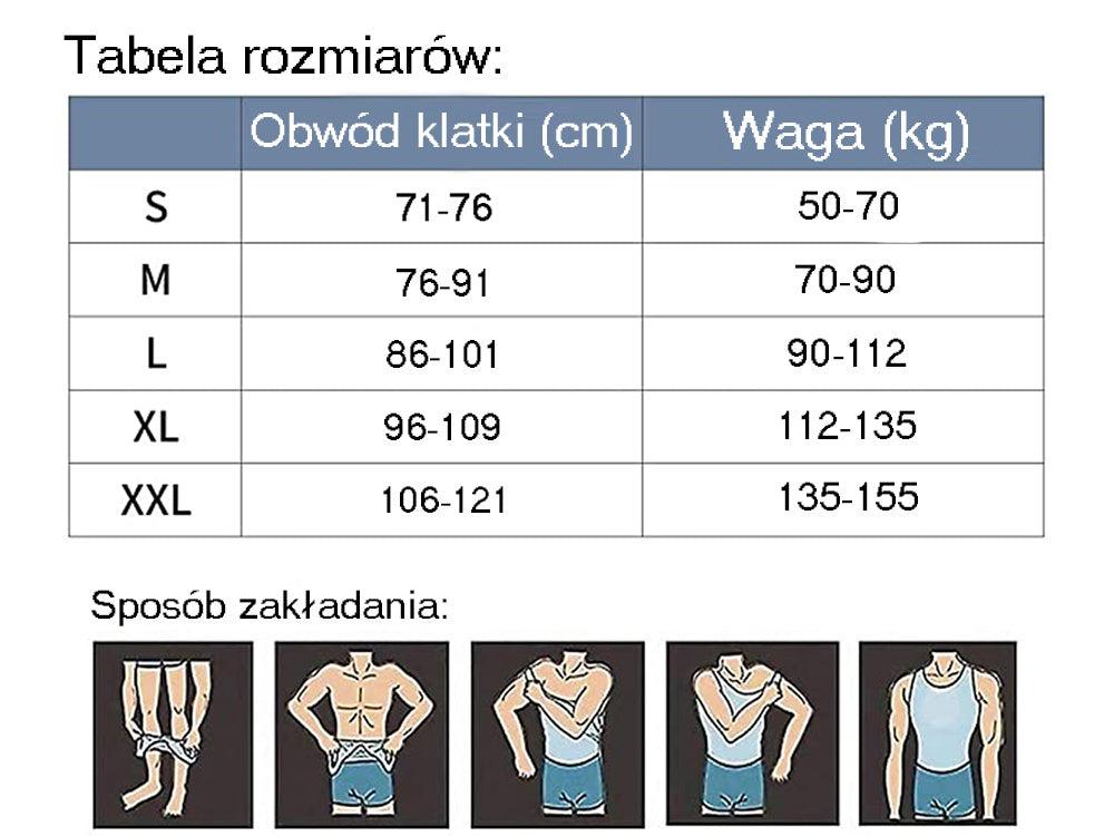 Мъжка тениска за отслабване Slim