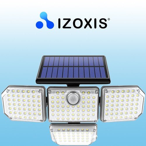 181LED соларна лампа с външен панел Izoxis - ELIARD.BG