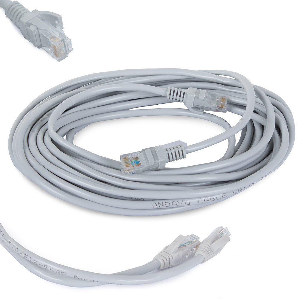 LAN мрежов кабел cat5e rj45 усукана двойка ethernet 10м