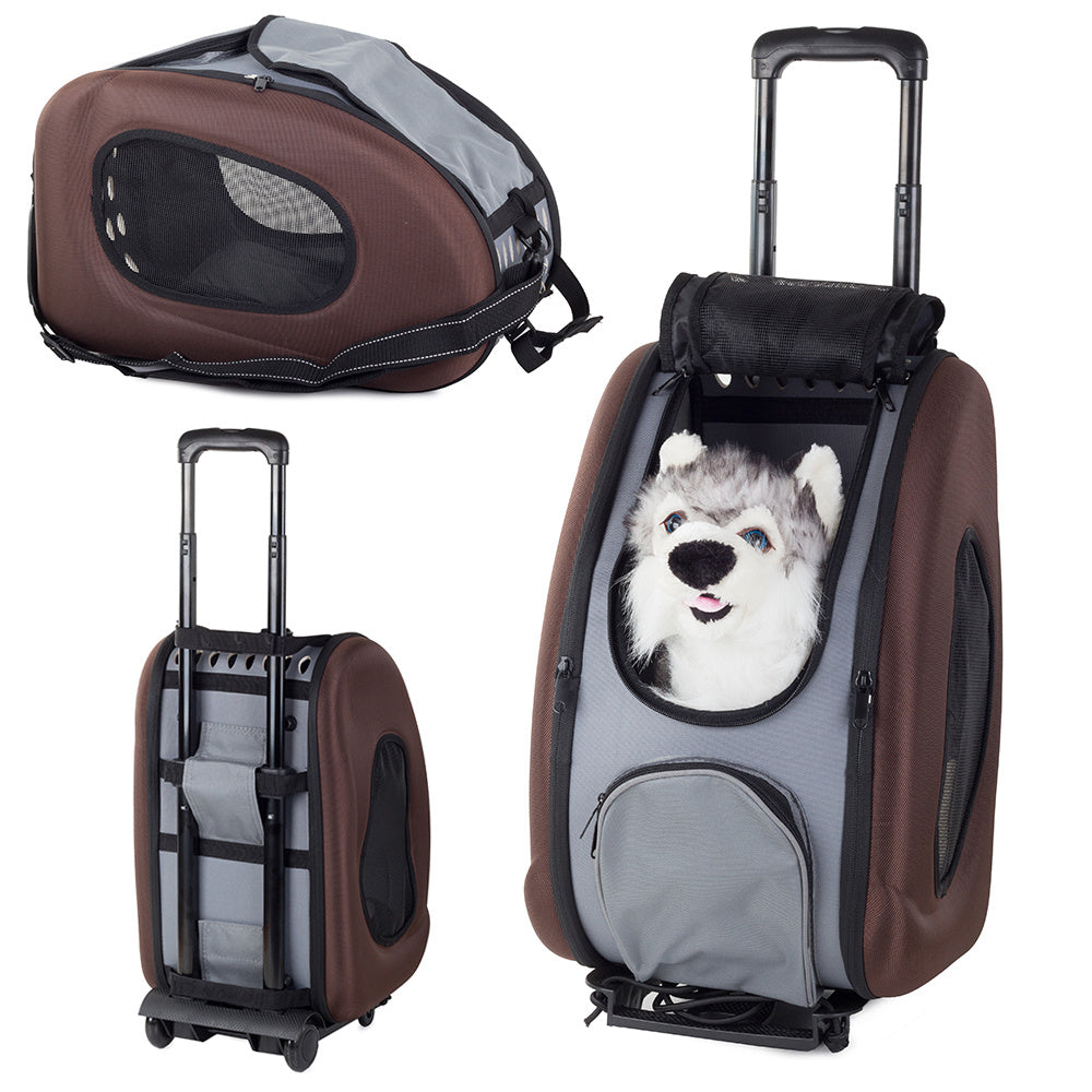 Чанта количка за котка куче
