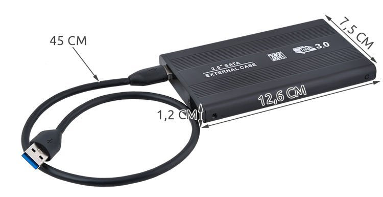 2.5 &quot;USB 3.0 SATA корпус - ELIARD.BG
