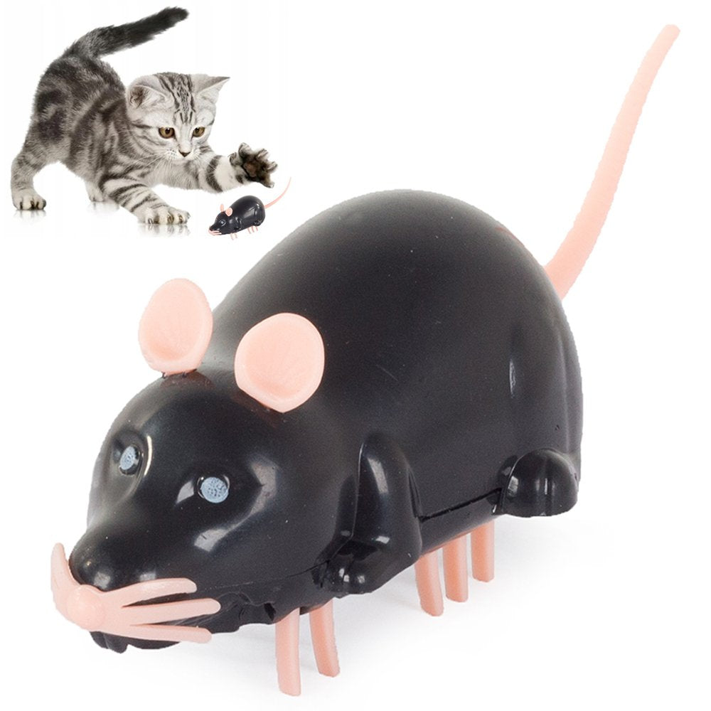 Електрическа мишка вибрираща играчка гризалка за котки