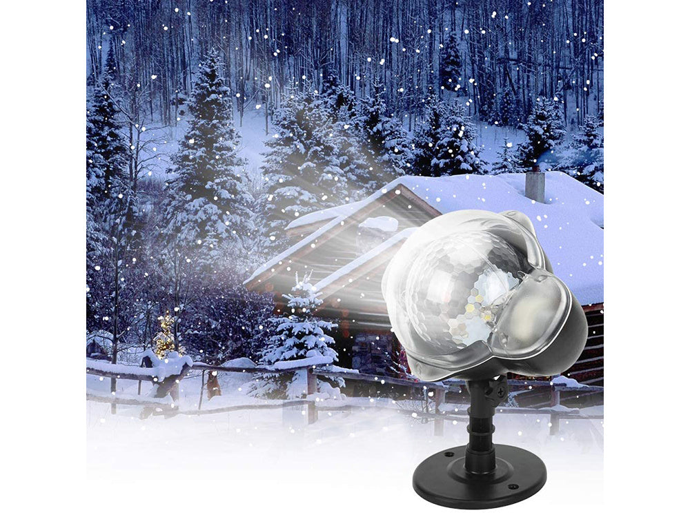 LED проектор Коледна диско топка