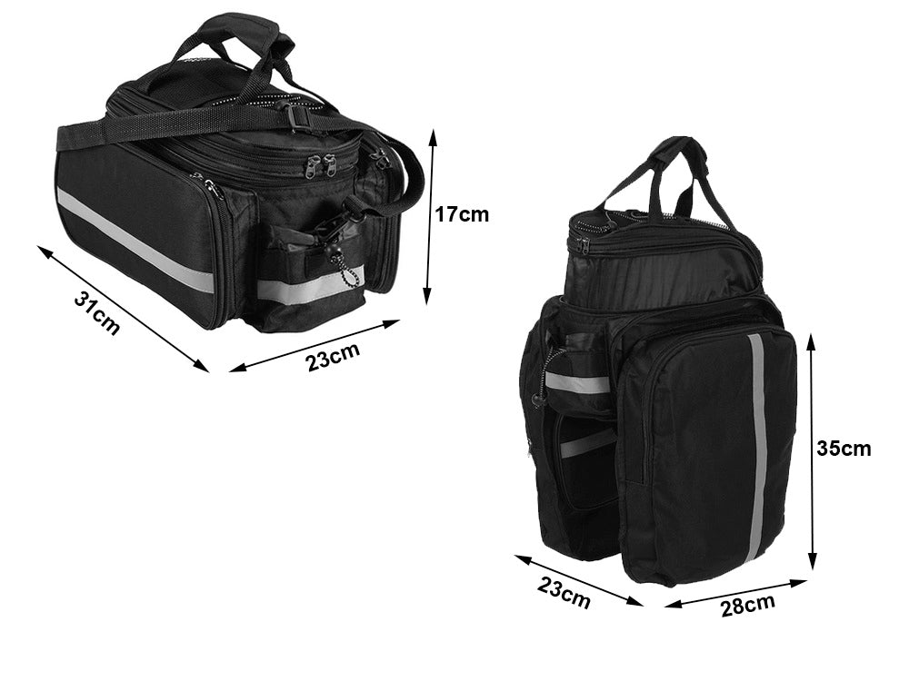 Чанта за велосипед, чанта за велосипед, голям багажник