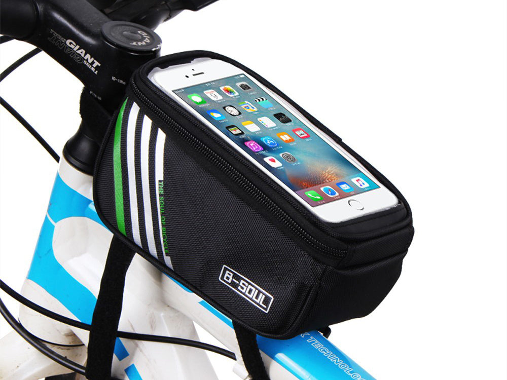 Водоустойчива чанта за велосипед и стойка за телефон