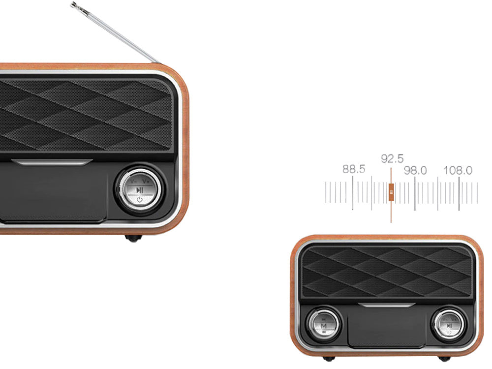 FM радио кухненски bluetooth допълнителен преносим високоговорител