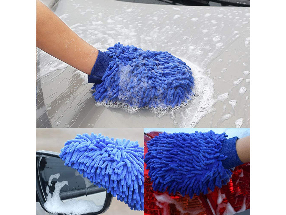 Микрофибърна ръкавица за почистване на автомобил
