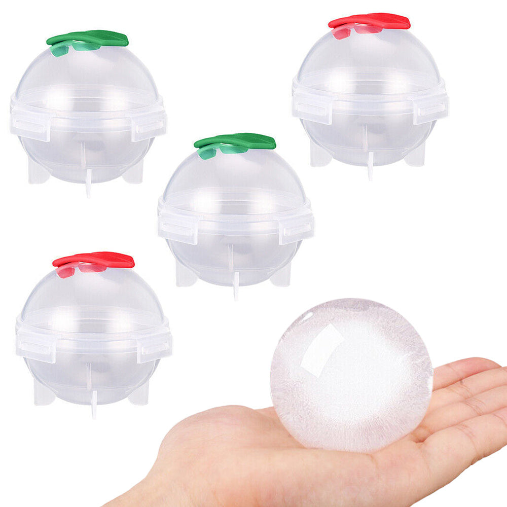 Форма за лед Ледени топки Форма за топки 4 бр