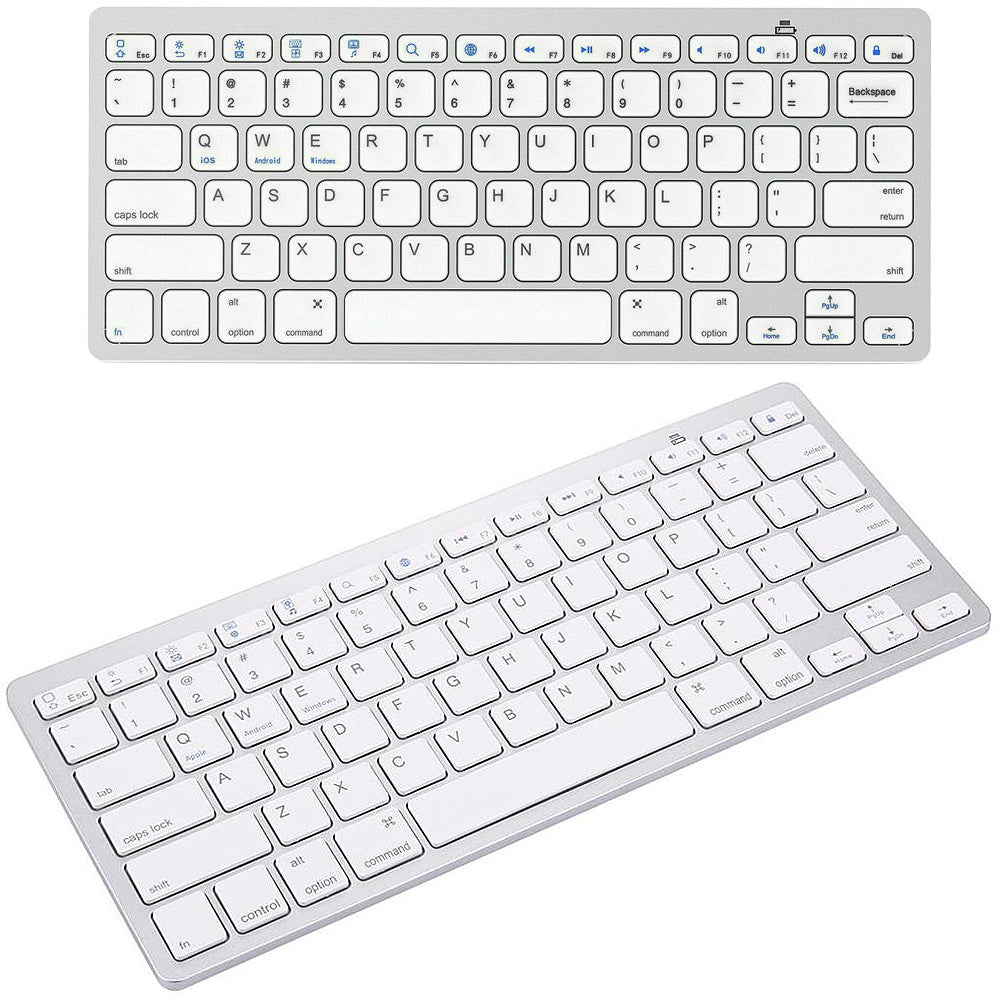 Bluetooth безжична клавиатура за компютър ipad mac