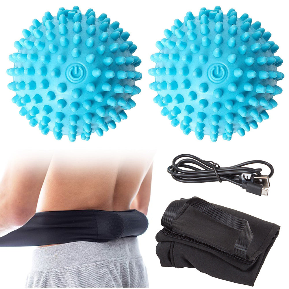 Топки, ролер топки с вибрация за фитнес масаж