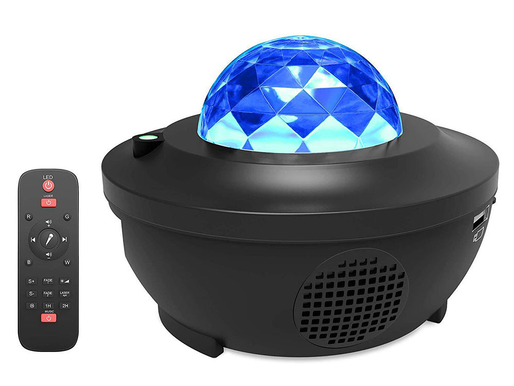 Звезден проектор led нощна лампа rgb + дистанционно управление