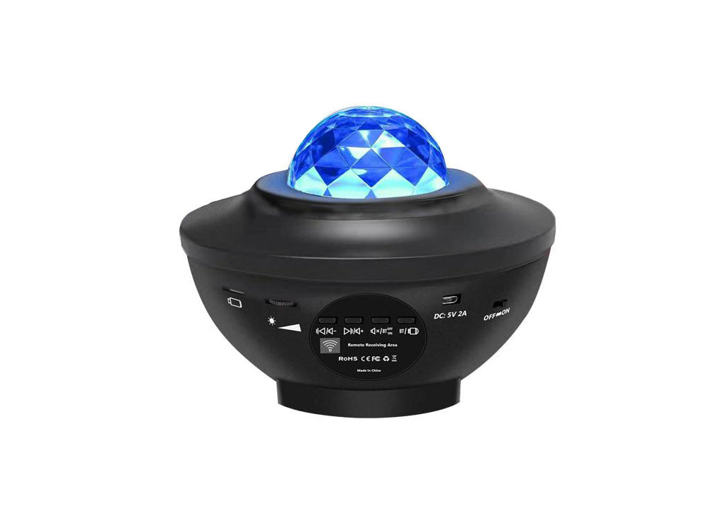 Звезден проектор led нощна лампа rgb + дистанционно управление