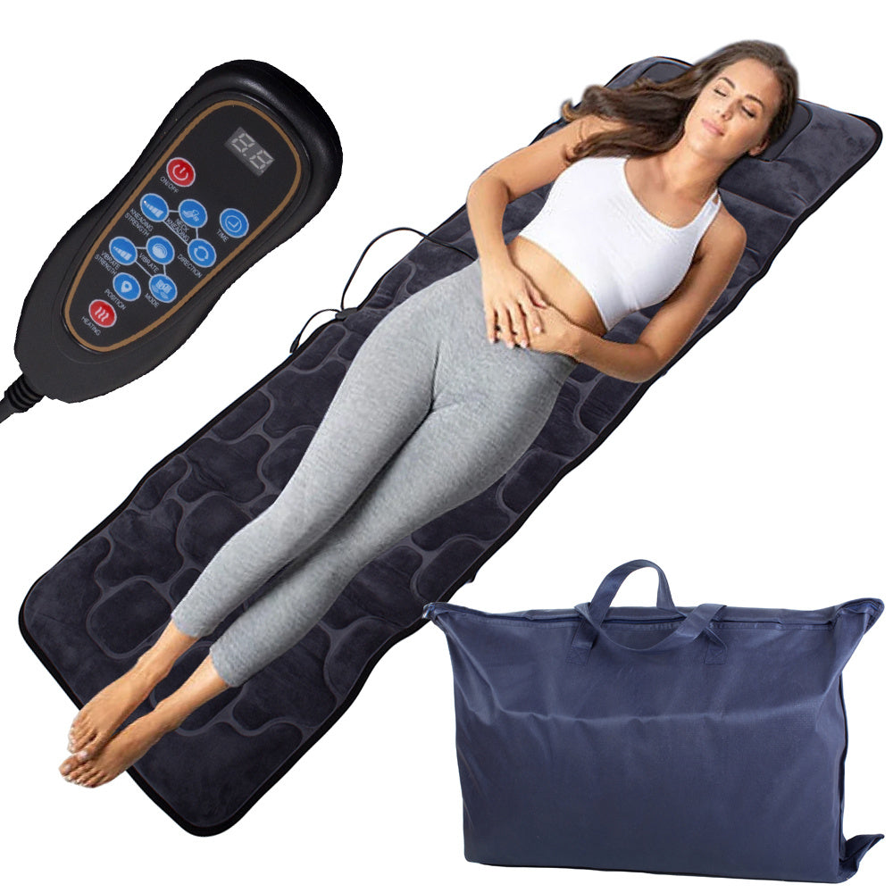 Масажираща постелка за масаж на тяло гръб масажор фотьойл