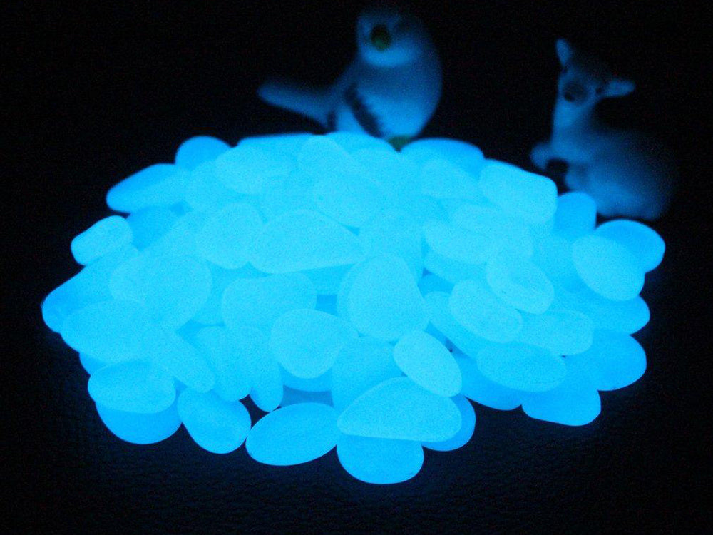 Камъчета светещи камъни флуоресцентни 100 бр