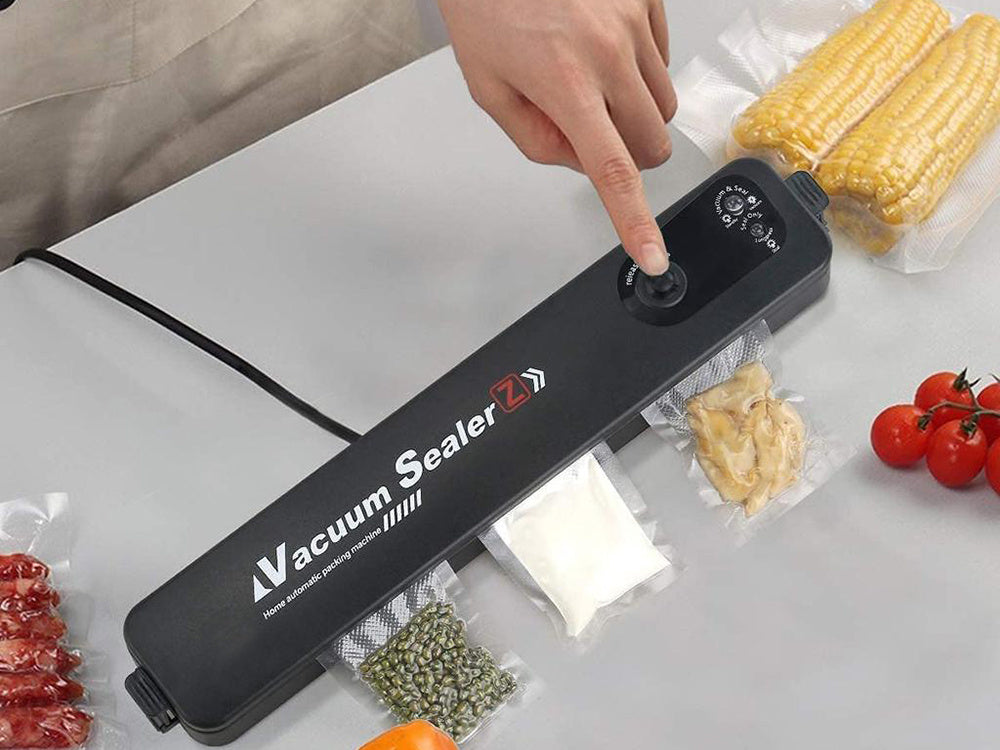 Вакуумно запечатващо устройство за машина за опаковане на хранителни торбички