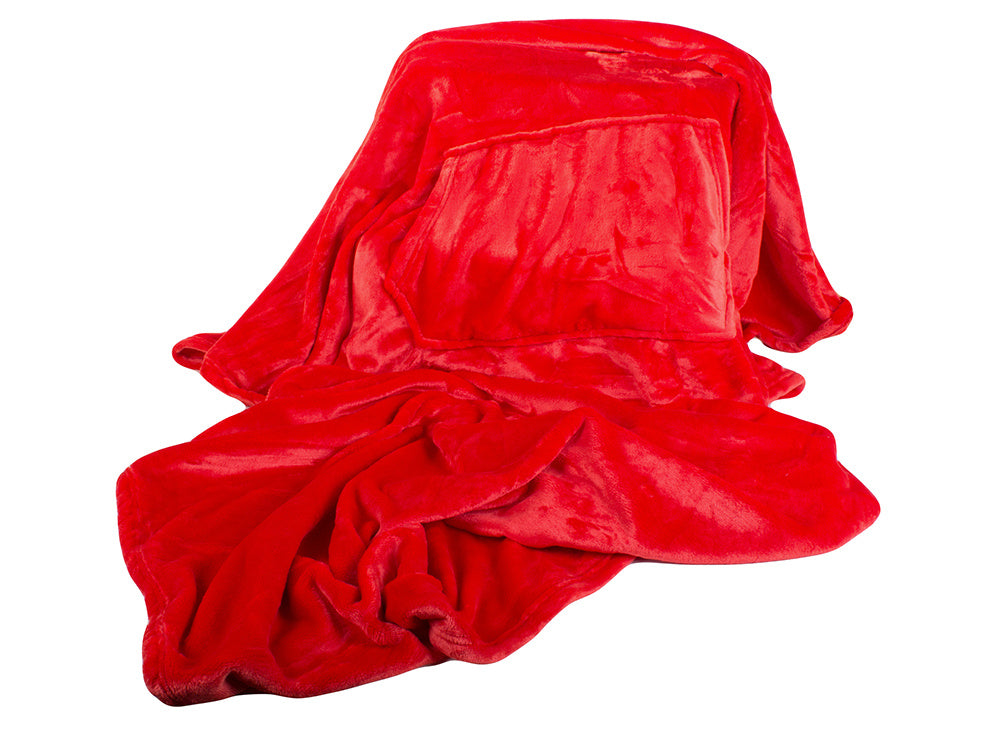 Одеяло с ръкави Поларен топъл суичър 140х200