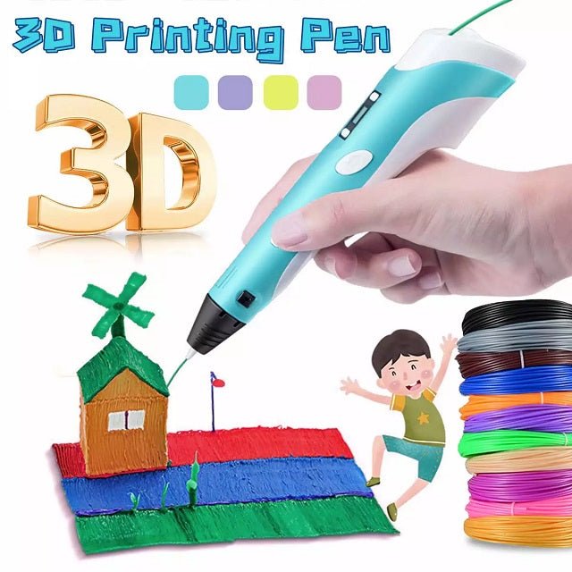 3D писалка за фигурки и рисунки 3D Pen 2 Draw Your Dream - ELIARD.BG
