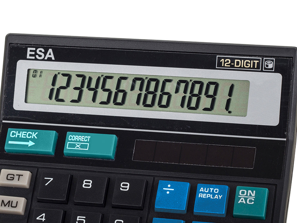 Офис калкулатор 10 цифри училищен голям удобен
