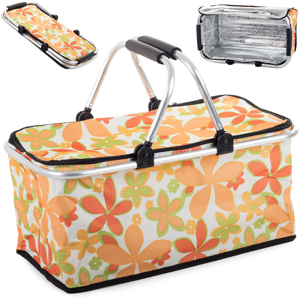 Кошница за пикник термо кошница за пикник пазарска количка