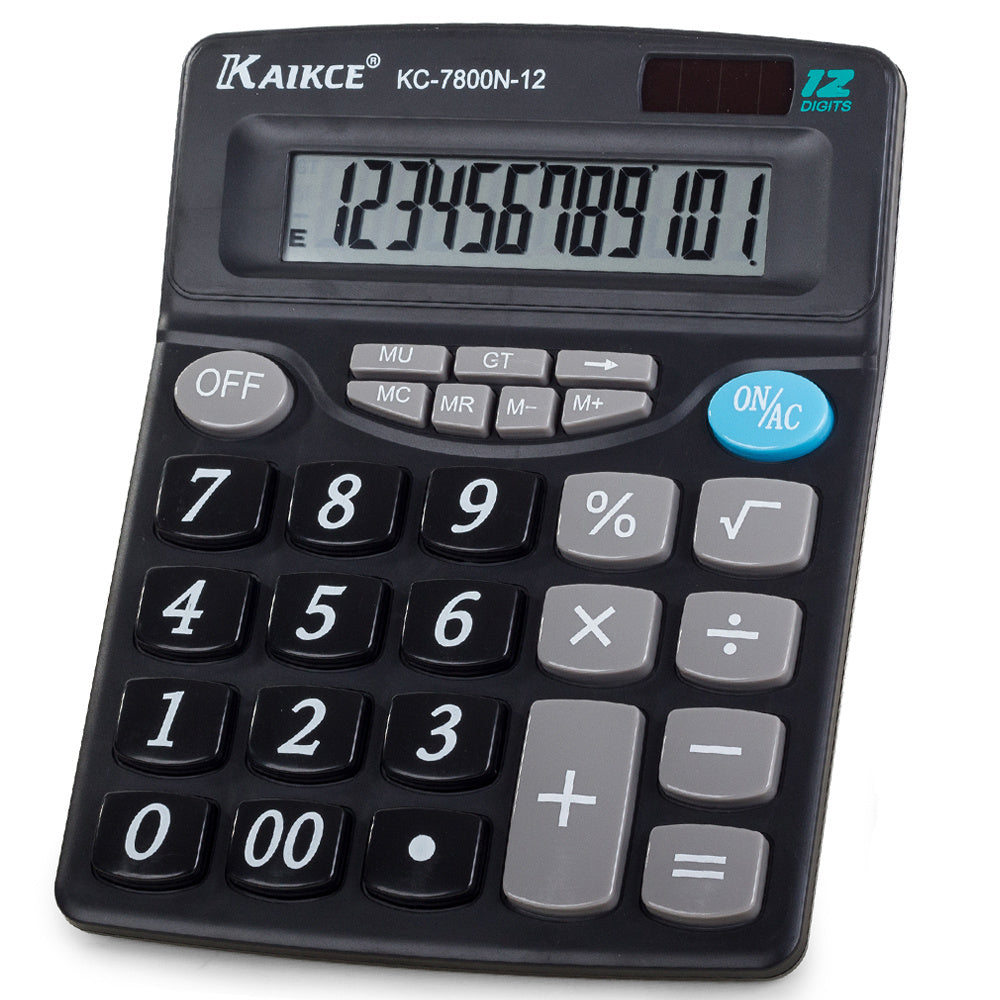 Офис калкулатор, големи ученически цифри, голям и удобен