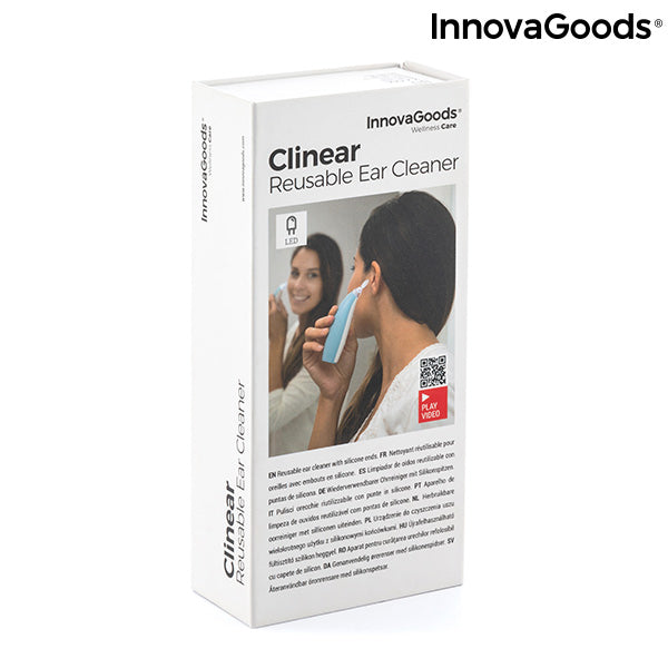 Електрически  уред за почистване на ушите за многократна употреба Clinear InnovaGoods