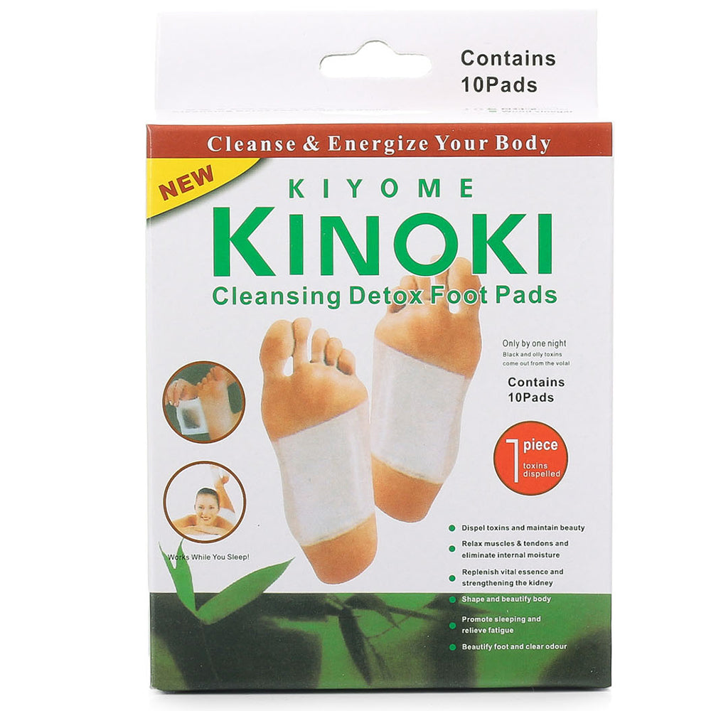 Detox kinoki почистващи лепенки за крака 10 бр