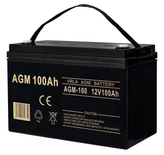 Акумулатор AGM 12V 100AH - ELIARD.BG