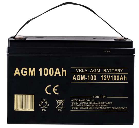 Акумулатор AGM 12V 100AH - ELIARD.BG