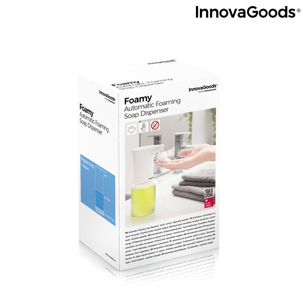 Автоматичен дозатор за сапун от пяна със сензор Foamy InnovaGoods - ELIARD.BG
