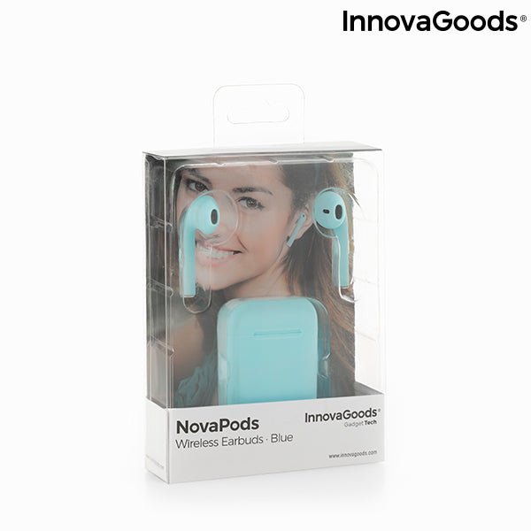 Безжични Слушалки с Магнитно Зареждане NovaPods InnovaGoods - ELIARD.BG