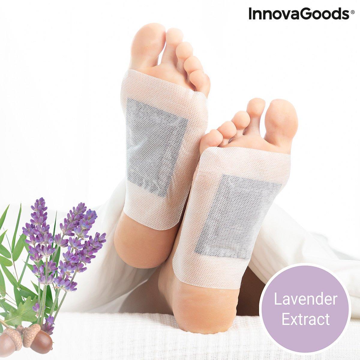 Детоксикиращи Лепенки за Крака Lavender InnovaGoods 10 броя - ELIARD.BG