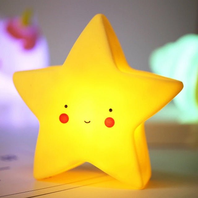 Детска нощна лампа във формата на звезда Star Light - ELIARD.BG