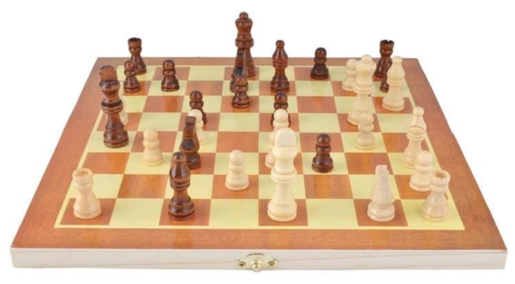 Дървени фигури за шах 30х30см - ELIARD.BG