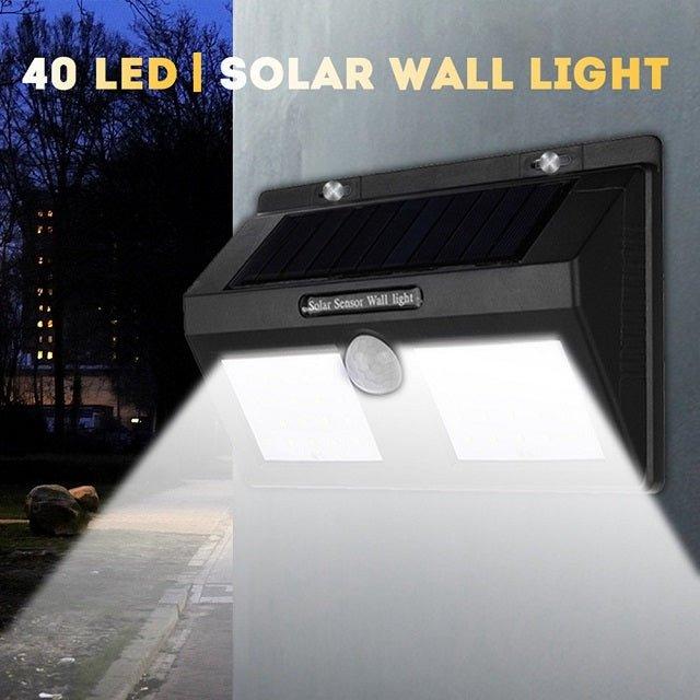 Двойна соларна лампа със сензор за движение Solar Motion Sensor Light 1626A - ELIARD.BG