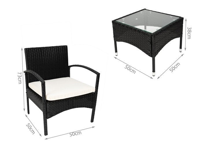 Градинска/балконска мебел от ратан M11965 - ELIARD.BG