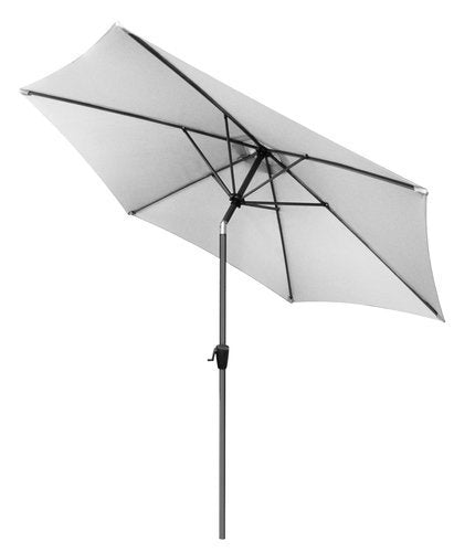 Градински/плажен чадър 3м - светло сив - ELIARD.BG
