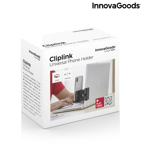Поставка с Многопозиционна Щипка за Мобилни Устройства Cliplink InnovaGoods