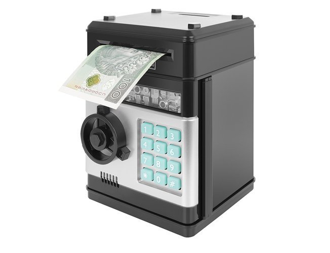 Каса прасенце - сейф / електронен банкомат - ELIARD.BG
