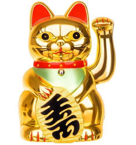 Китайска котка - златна - ELIARD.BG