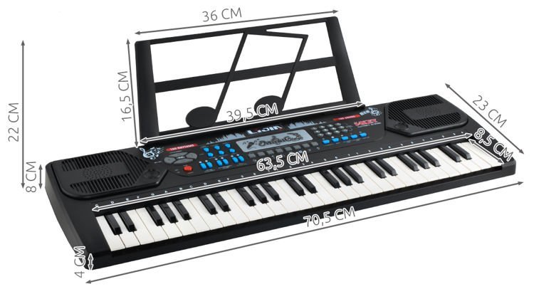Клавиатура - електронен орган 54 клавиша K8238 - ELIARD.BG