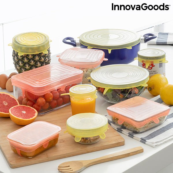 Комплект от 10 многократни и регулируеми кухненски капака Lidyc InnovaGoods - ELIARD.BG