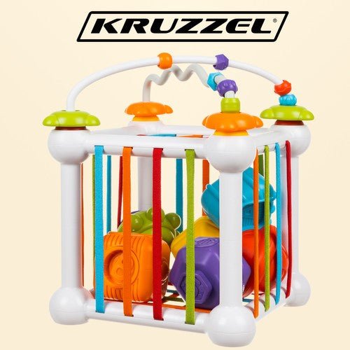 Kruzzel 20377 сензорен сортировач на кубчета - ELIARD.BG