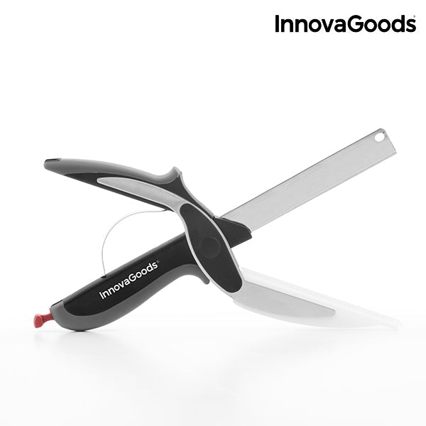 Кухненска ножица с дъска InnovaGoods - inspired by Clever Cutter - ELIARD.BG