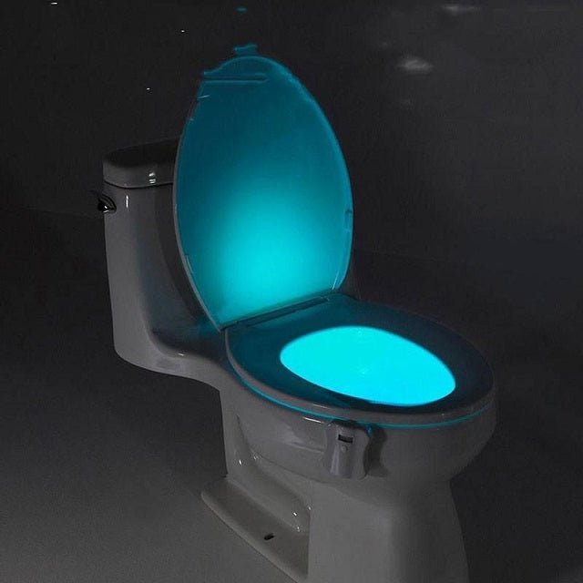 LED осветление за тоалетна чиния със сензор за движение - променящи се светлини - ELIARD.BG