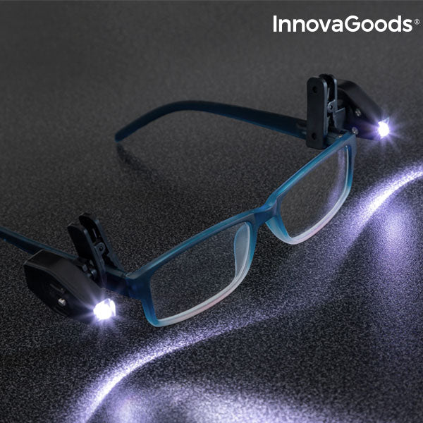 LED Щипка за Очила 360º InnovaGoods (Опаковка от 2) - ELIARD.BG