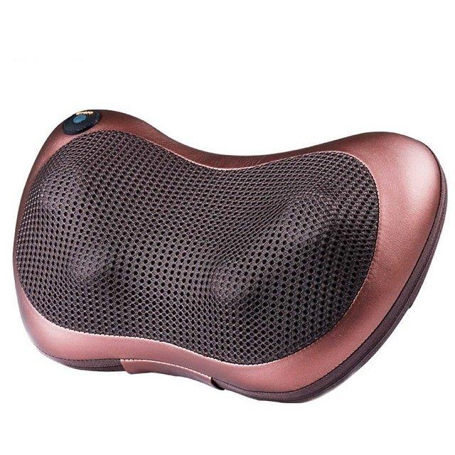 Магнитна масажираща възглавница Шиацу масаж за гръб, врат и рамене Massage Pillow - ELIARD.BG