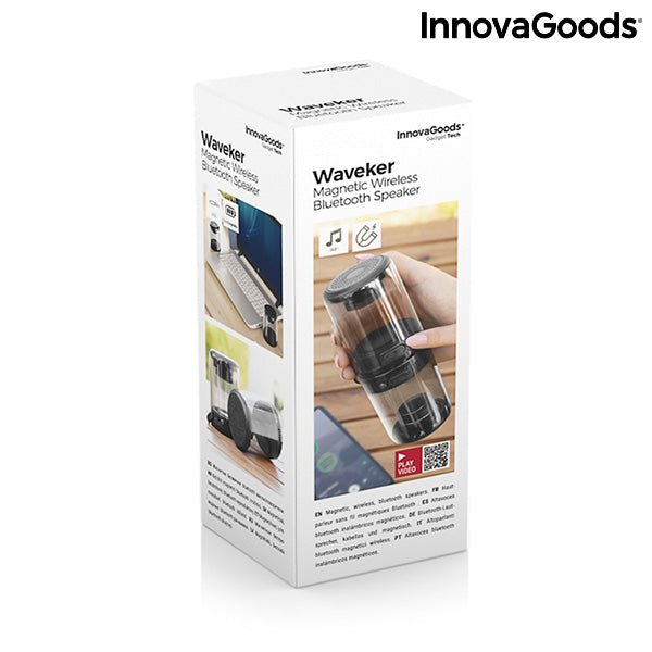 Магнитни акумулаторни безжични колони Waveker InnovaGoods Опаковка от 2 единици - ELIARD.BG
